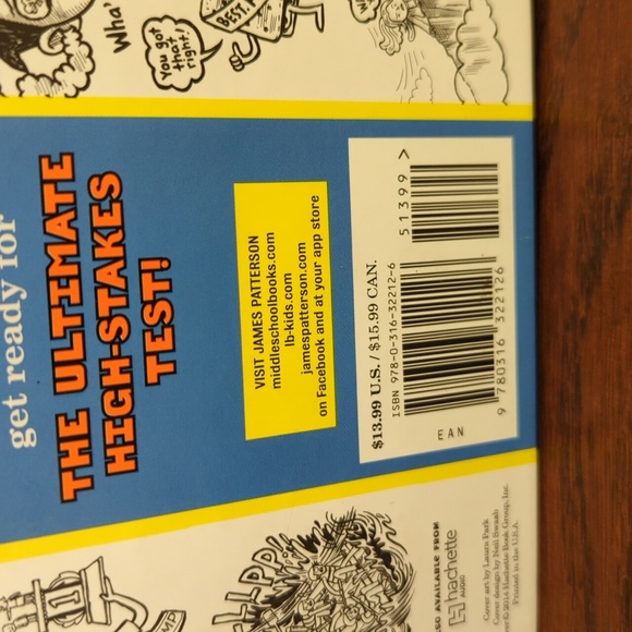 NEW Middle School: Save Rafe Hardcover Youth Fiction Book - Picture 4 of 8